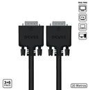 Cabo De Vídeo Vga 3+6 15 Pinos Macho Para Vga 3+6 15 Pinos Macho 28awg Puro Cobre 20 Metros - Pvm36-20