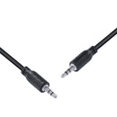 Cabo P2 3.5mm Macho Para P2 3.5mm Macho 28awg Puro Cobre 60 Cm - P35m-06