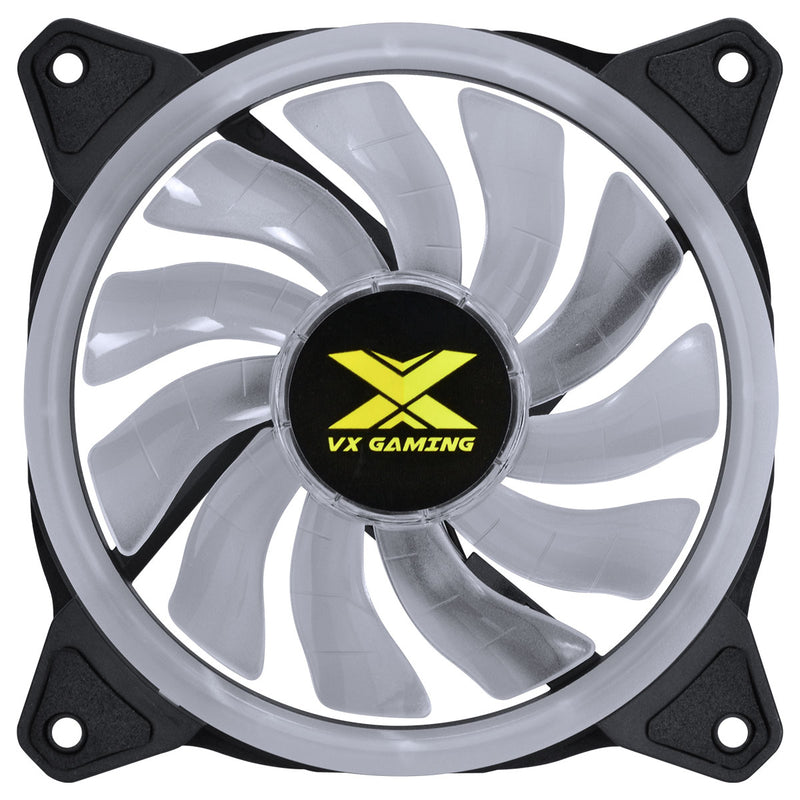 Fan/cooler Gamer Para Gabinete V.ring Anel De Led 120x120mm Verde - Vringg