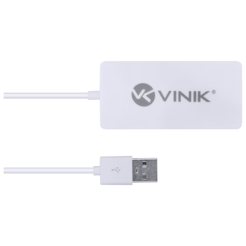 Hub Usb 2.0 Com 4 Portas E 1,2m De Cabo Branco - Huv-20b