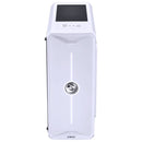 GABINETE MID-TOWER NOVA BRANCO COM 1 FAN LED 7 CORES LATERAL EM ACRÍLICO - NOVBC7C1FCA