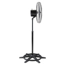 Ventilador Oscilante De Coluna 50cm 6 Pás Steel Grade De Aço Bivolt