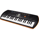Teclado Portatil Mini 44 Teclas Sa-76 Laranja Casio