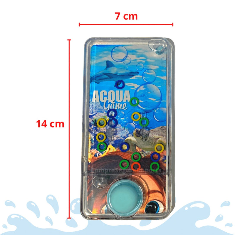 Aquaplay Jogo De Argolas Retro Play Game Animais Marinhos