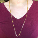 Corrente Cartier Grossa Folheado Em Ouro 18k