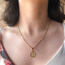 Pingente Do Espirito Santo Folheado Em Ouro 18k