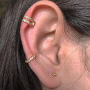Piercing Fake Com Zircônia