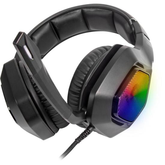 Headset Gamer Fortrek Black Hawk P2 + USB RGB Preto