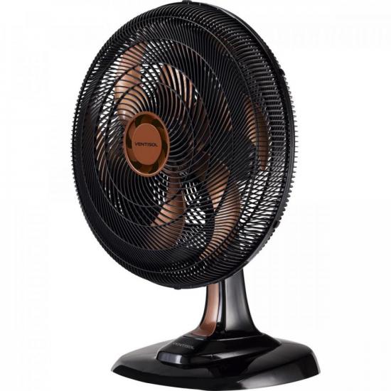 Ventilador de Mesa Ventisol Turbo 6 50cm Bronze 220v