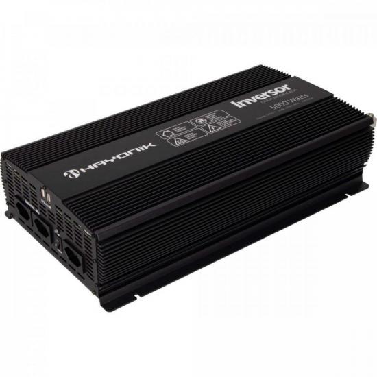 Inversor de Onda Modificada 5000W 12VDC/127V PW13-4 HAYONIK