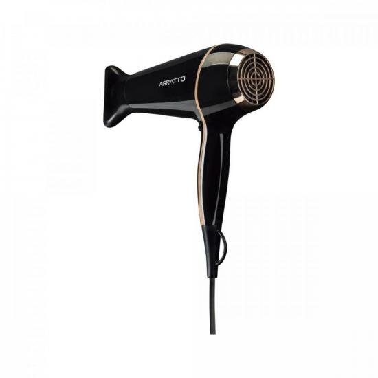 Secador de Cabelo Agratto Della SC01 1900W Preto 127v