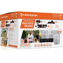 Kit Som Ambiente 400w Musical Ambience 4000 Branco Hayonik, Cod 60459