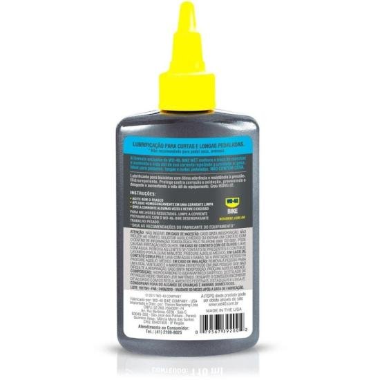 Lubrificante Úmido 110ml WD40 Bike Wet