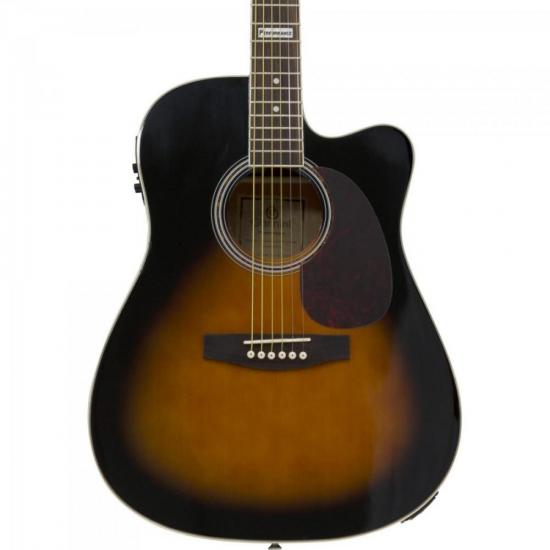 Violão Giannini GF1D CEQ Eletroacústico Aço 3 Tons Sunburst Sunburst