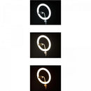 Ring Light de Mesa LED 10" ILUM-R10P15 EXBOM