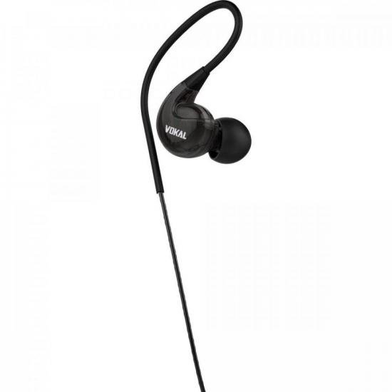 Fone de Ouvido E40 In Ear Preto VOKAL