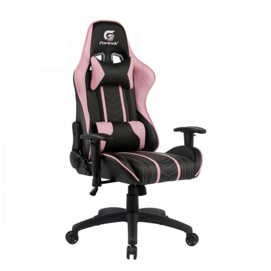 Cadeira Gamer Black Hawk Preta/Rosa FORTREK