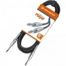 Cabo para Instrumentos Hayonik Player P10 x P10 5m Preto