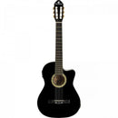 Violão Harmonics GE-20 Eletroacústico Nylon Preto