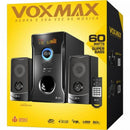Caixa de Som Speakers Bluetooth com Subwoofer VM-X2151 Preta EXBOM