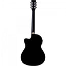 Violão Harmonics GE-21 Eletroacústico Aço Preto