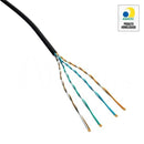 Cabo de Rede CAT.5E CMX 305m Preto Nexans - CX / 305