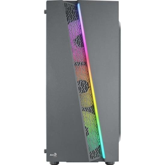 Gabinete Gamer Aerocool Blade Preto RGB Lateral Vidro