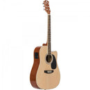 Violão HARMONICS Eletroacústico Folk Aço GE-30NT Natural