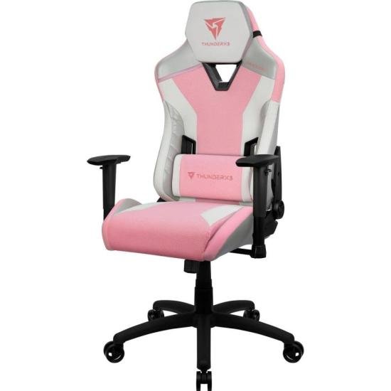 Cadeira Gamer ThunderX3 TC3 Sakura White Rosa