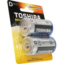 Pilha Alcalina D 1,5V LR20GCP (C/2 Pilhas) Toshiba - CXF / 10