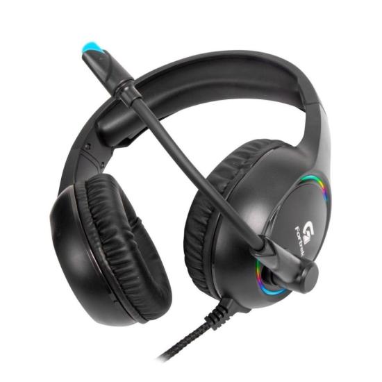 Headset Gamer Fortrek Holt P2 + USB RGB Preto