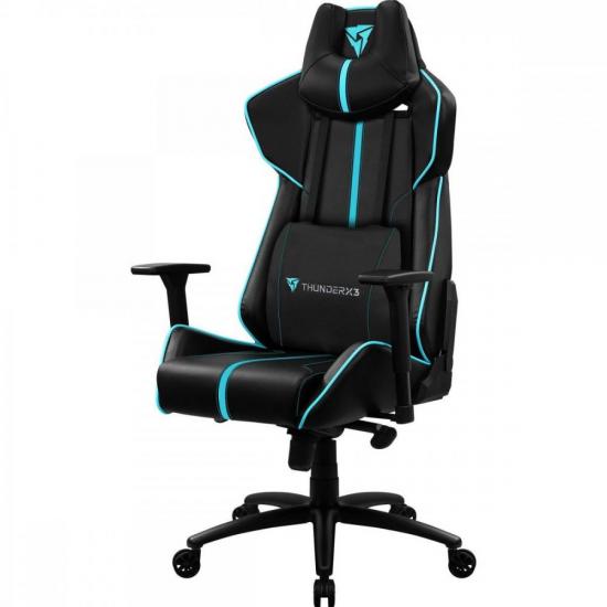 Cadeira Gamer BC7 Larger 150kg Black Cyan THUNDERX3