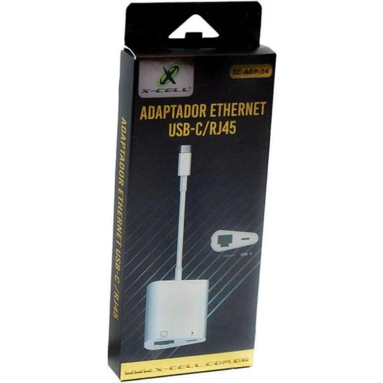 Adaptador Ethernet USB-C RJ45 Flex Branco