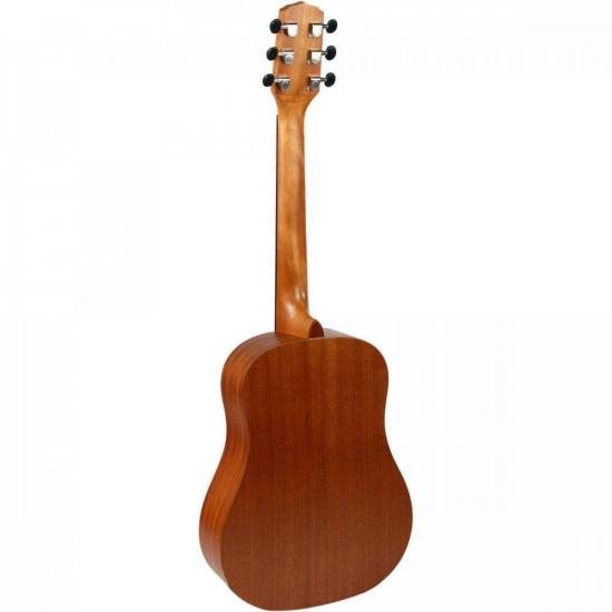 Violão Giannini GTG-36S Travel Aço Eq Natural Satin