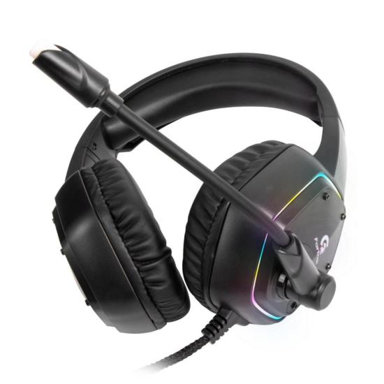 Headset Gamer Fortrek Blackfire P2 + USB RGB Preto