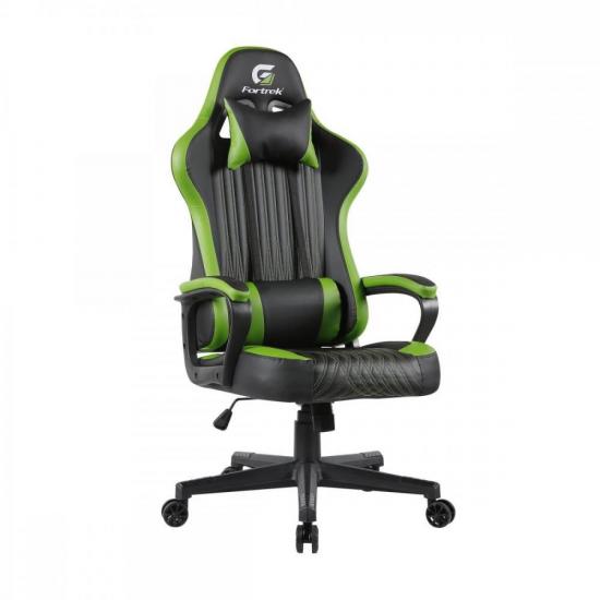 Cadeira Gamer Vickers Preta/Verde FORTREK