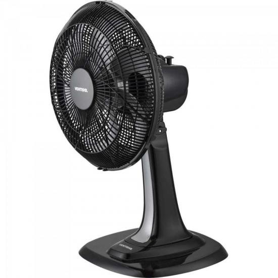 Ventilador de Mesa Ventisol Turbo 6 30cm Preto/Cinza 220v