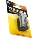 Bateria Alcalina 9V 6LR61GCP (C/1 Pilhas) Toshiba - CXF / 12