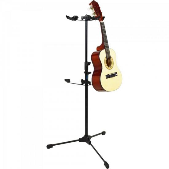 Pedestal Para 3 Instrumentos de Corda G30 Preto ASK