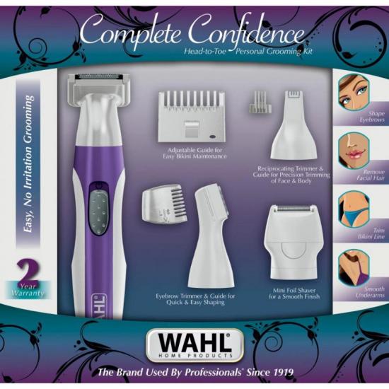 Aparador De Pelos COMPLETE CONFIDENCE Lilas/ Prata WAHL