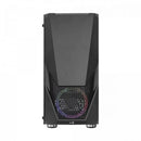 Gabinete Gamer Aerocool Zauron Saturn Preto RGB Lateral Vidro