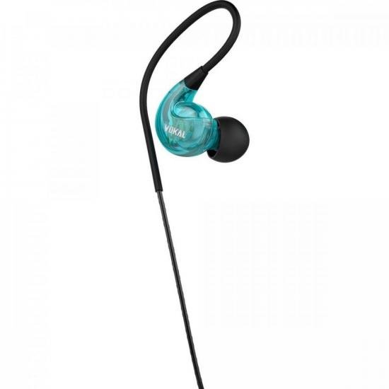 Fone de Ouvido E40 In Ear Azul VOKAL