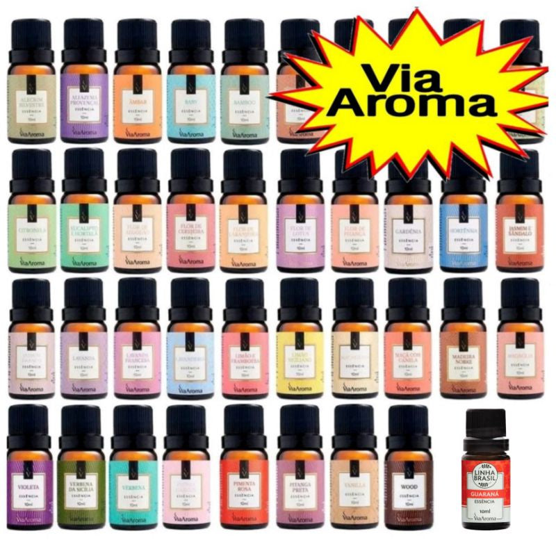 Essência Via Aroma para Aromatizador