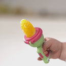 Chupeta Alimentadora Bebê Porta Fruta Infantil Papinha Degustadora Mordedor Bico de Silicone