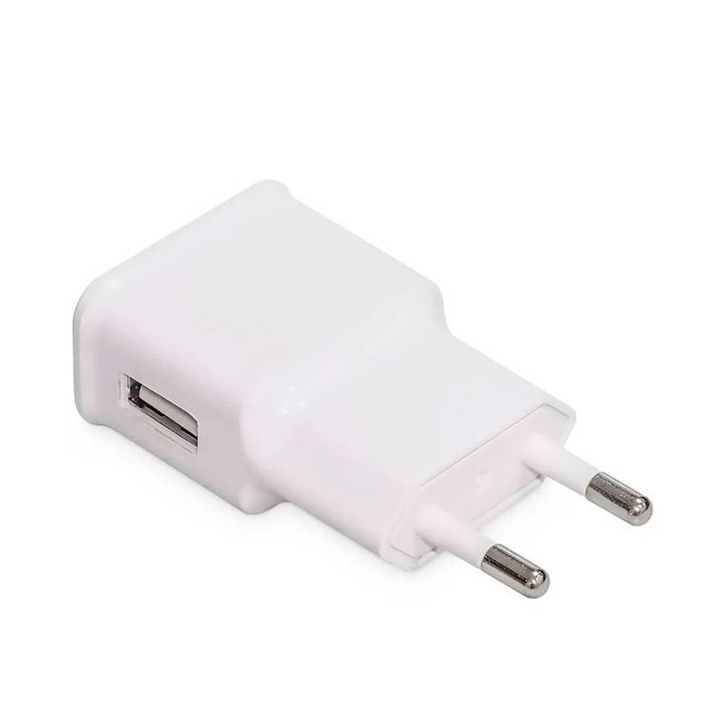 Adaptador De Viagem Usb 5v/2.1 A Branco