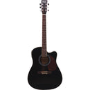 Violao Folk Eletrico Aco Md18 Bk Preto Memphis By Tagima