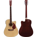 Violao Folk Eletrico Aco Md18 Na Natural Memphis By Tagima