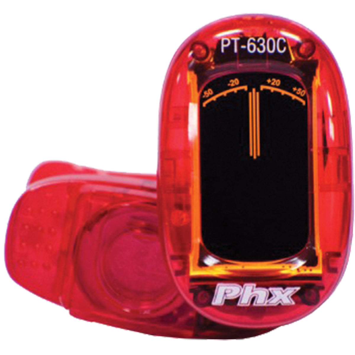 Afinador Cromatico Digital Pt-630c Rd Vermelho Phoenix