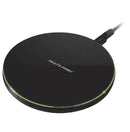 Carregador Concept Wireless Ultra Rápido 10w Android E Iphone Preto Cb130