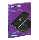 Carregador Concept Wireless Ultra Rápido 10w Android E Iphone Preto Cb130